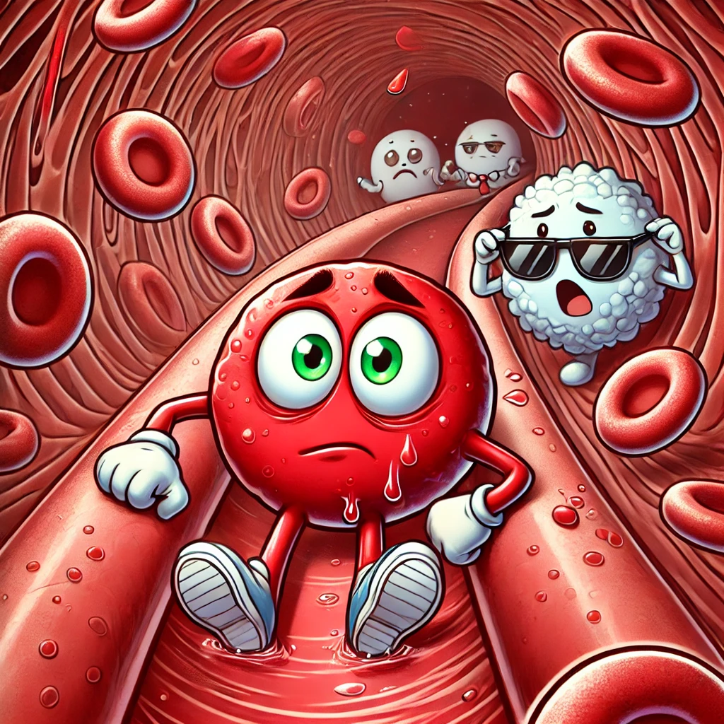A Day in the Life of a Red Blood Cell: Funny Science Diary Inside the Human Body